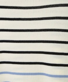 YECCA VECCA マルチボーダー柄ニット