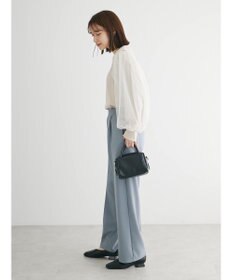 Green Parks 袖チュールドッキングリブプルオーバー