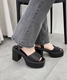 WEGO ヒールデザインサンダル