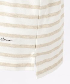 JOSEPH ABBOUD MOUNTAIN 【SPACE】OGリネンボーダー Tシャツ