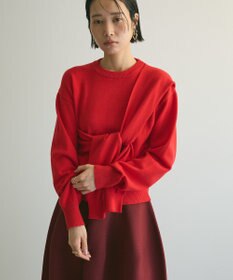 Green Parks armonia．ツイストレイヤードプルオーバー