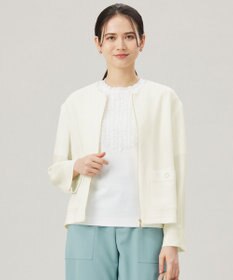 自由区 【洗える】ライトカラミノーカラー ジャケット オフ