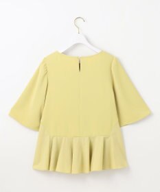 ANY SIS 【撥水・接触冷感・UVカット】コンフォートイージーペプラム  ブラウス