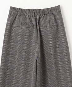 ANY 【洗濯機可/ウエストゴム】ウーリッシュ２タックワイドパンツ