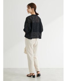 Green Parks ・ＥＬＥＮＣＡＲＥ　ＤＵＥ　バンドカラーレースシャツ