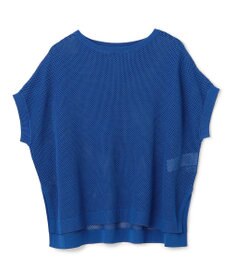 UNFILO L メッシュ ハーフスリーブ ニット