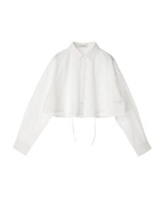 earth music&ecology ドロストヘムショートシャツ