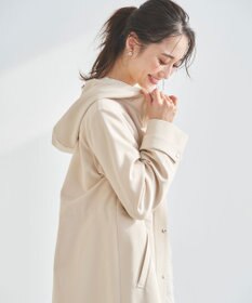 ANY SIS 【洗える】フーデットロング コート