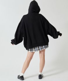 WEGO 【SCHOOLITEM】ルーズフィットプルパーカー