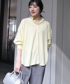 AMERICAN HOLIC サラックールバックタックシャツ