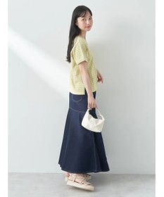 earth music&ecology ジャガードレースプルオーバー