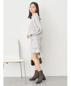 earth music&ecology ジップショートシャツ