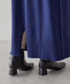 AMERICAN HOLIC バイパチモックネックニットワンピース