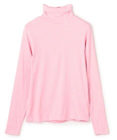 UNFILO 【暖かさ＆着心地の良さで大ヒット】コットンカシミヤ タートルネックカットソー