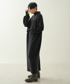 AMERICAN HOLIC バイパチモックネックニットワンピース