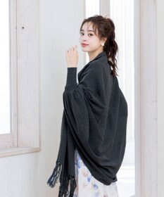 Tiaclasse 【洗える】ストール風カーディガン