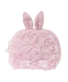 Maison de FLEUR チュールローズラウンドポーチ