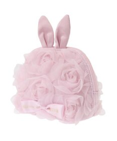 Maison de FLEUR チュールローズラウンドポーチ