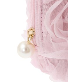 Maison de FLEUR チュールローズラウンドポーチ