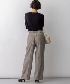 23区 L 【先行予約】リネンライクブッチャー ワイドパンツ