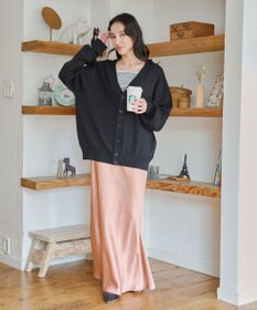 WEGO 【ユニセックス着用ITEM/MLサイズ展開】ドロップショルダーカーディガン