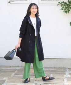 ANY 【手洗い可能】ライトフーデットコート