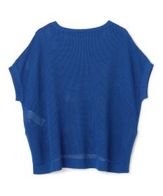 UNFILO L メッシュ ハーフスリーブ ニット