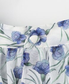 GRACE CONTINENTAL スモールフラワーケープトップ