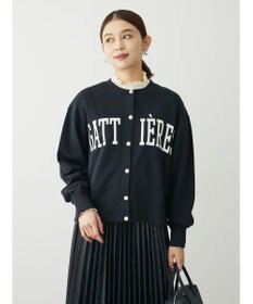 Green Parks ロゴ裏毛カーディガン