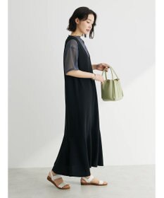 Green Parks カットジョーゼットマーメイドジャンスカ