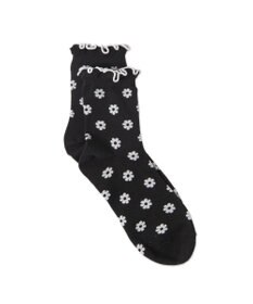 WEGO モチーフ総柄メロークルーソックス