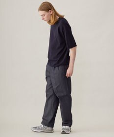 UNFILO MENS FINE MOVE クルーネック ニット [24年春夏商品]