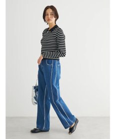 Green Parks ・ＥＬＥＮＣＡＲＥ　ＤＵＥ　Ｗ　ＺＩＰ　ボーダーカーデ