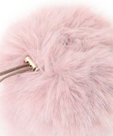 23区 【見上愛さん着用】フェイクファー チャーム バッグ