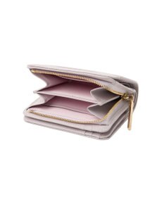 LANVIN en Bleu デクール 二つ折りLファスナー財布