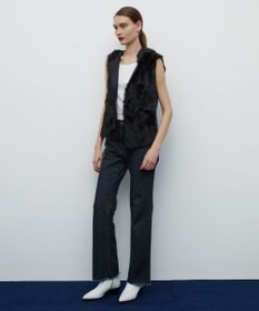 BEIGE， 【S-size】TRONCHET / セミフレアデニム