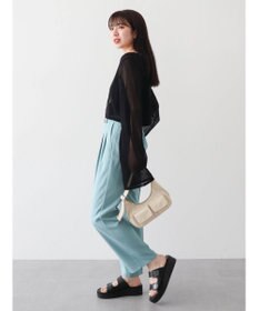 Green Parks ・swing by SET2点ニットカーデ&ニットキャミ