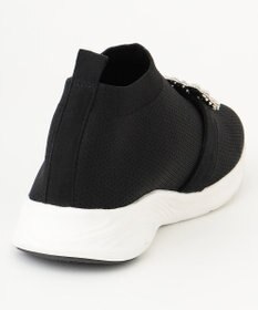 Feroux ビジュー付きニット スニーカー