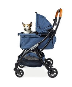 PET PARADISE smooca ネオ ワンロック ペットカート《デニム調》