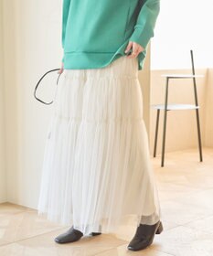 AMERICAN HOLIC ティアードチュールスカート