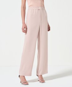 GRACE CONTINENTAL サイドラインイージーパンツ