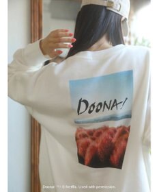 Green Parks ●ＤＯＯＮＡ！　ロゴｐｔルーズスウェット