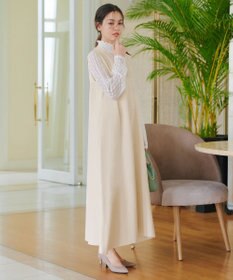 Tiaclasse 【洗える】スポンジニットジャンスカ