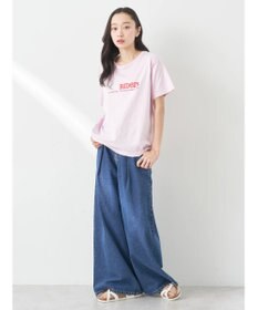 earth music&ecology Ｌｅｅ×ｅ．ｍ．ａ．ｅ　ＬＯＧＯ　Ｈ／Ｓ　ＴＥＥ