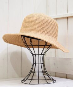 石田製帽 美濃和紙 × コットンブレード ウォッシャブルクロッシェ ハット