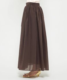 uncrave シアー オーガンジー フレア スカート