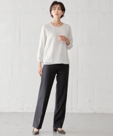 J.PRESS LADIES S BAHARIYE SOLID ストレート パンツ