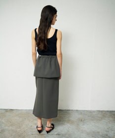 GRACE CONTINENTAL レイヤードペンシルスカート