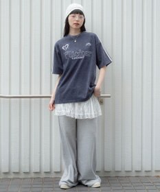 WEGO 【ユニセックス着用ITEM】スリーブラインロゴBIG　T（SS）