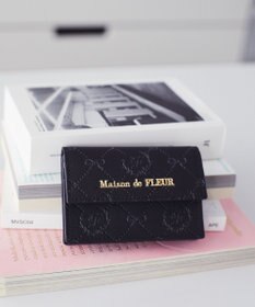 Maison de FLEUR モノグラムカードケース
